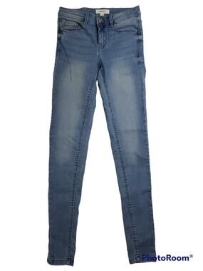 Springfield | Light Blue Skinny, Straight Leg Jeans | Size 6 (European 36)